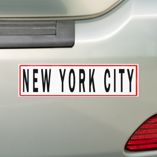 BRETTER NEW YORK CITY AUTOAUFKLEBER (Auf Auto)