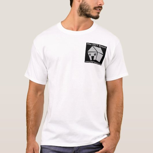 Bretterbude Freds FATT LOGO B&W T-Shirt (Vorderseite)