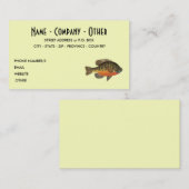 Brettfischerei Visitenkarte (Vorne/Hinten)