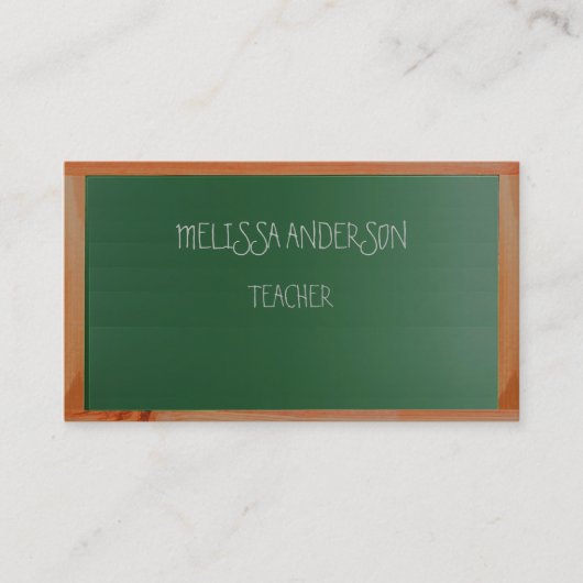 Brettlehrer Visitenkarte (Vorderseite)