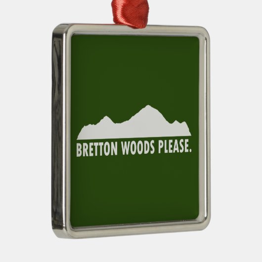 Bretton Woods bitte Ornament Aus Metall (Rechts)