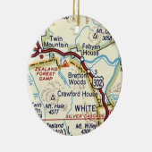 Bretton Woods New Hampshire Keramik Keramik Ornament (Rechts)
