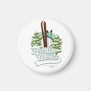 Bretton Woods New Hampshire-Logo Magnet