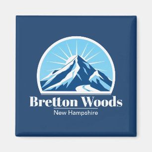 Bretton Woods New Hampshire Skigebiet Souvenir Magnet
