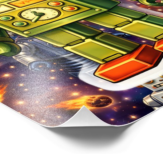 Brettspiel Cosmic Adventure Poster (Ecke)