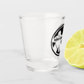 Brettspiel-Couple-Shootglas Schnapsglas (Links)