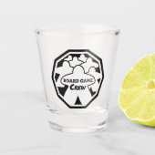 Brettspiel-Crew-Shootglas Schnapsglas (Vorderseite)