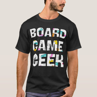 Brettspiel-Geek-Retro T-Shirt