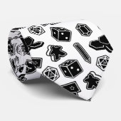 Brettspiel-Muster-Krawatte Krawatte (Gerollt)