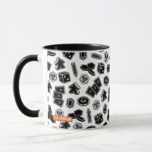 Brettspiel-Muster-Tasse