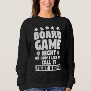Brettspiel Nacht   Brettspiel   Sweatshirt