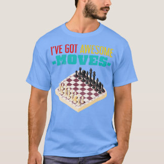 Brettspiel Strategie Schachfiguren Schach T-Shirt