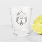 Brettspiel-Typ-Shootglas Schnapsglas (Rückseite)