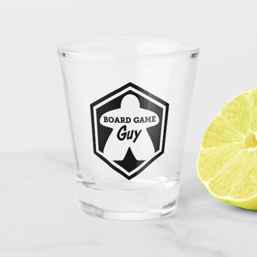 Brettspiel-Typ-Shootglas Schnapsglas (Vorderseite)