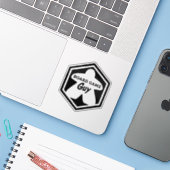 Brettspiel-Typ Vinyl Sticker (Laptop mit iPhone)