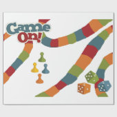 Brettspielbegeisterte, Brettspielbegeisterte und v Geschenkpapier (Flach)