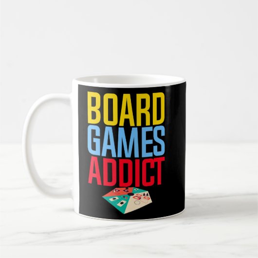 Brettspiele Addicat Spiele an der Tafel Kaffeetasse (Links)