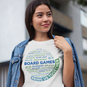 Brettspiele bringen uns ins Shirt der Frauen