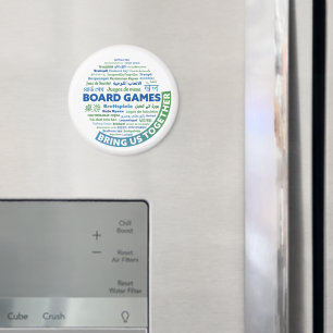 Brettspiele bringen uns zusammen magnet