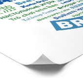 Brettspiele bringen uns zusammen Poster (Ecke)