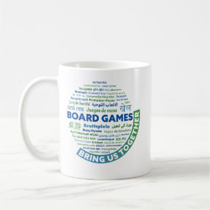 Brettspiele bringen uns zusammen Tasse