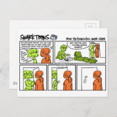 Brettspiele Postkarte (Vorne/Hinten)