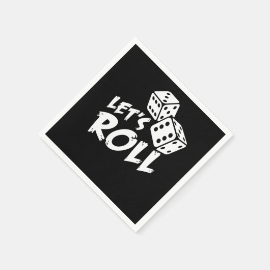 Brettspiele Serviette (Ecke)