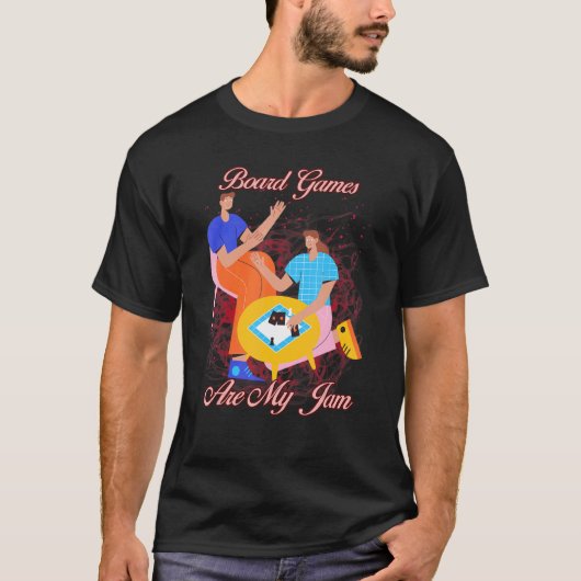 Brettspiele sind mein Spaß T-Shirt (Vorderseite)