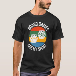 Brettspiele sind meine Sport-Gamer-Fans T-Shirt