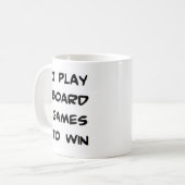 Brettspielgewinner Kaffeetasse (Vorderseite Links)