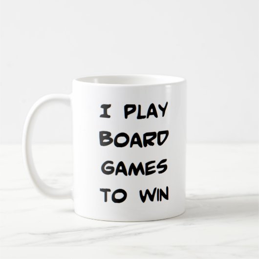 Brettspielgewinner Kaffeetasse (Links)