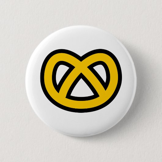 Bretzel Button (Vorderseite)