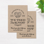 Bretzel, den wir dem Knoten danken, dass du Hochze (Schreibtisch)