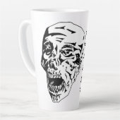Bretzel-Gesichtspunkt-Tasse Milchtasse (Linke Ecke)