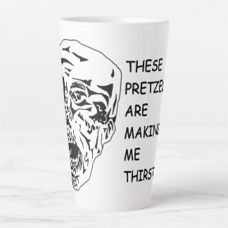 Bretzel-Gesichtspunkt-Tasse Milchtasse