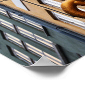 Bretzel in Kopenhagen Poster (Ecke)