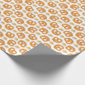Bretzel & Käsepackpapier Geschenkpapier (Ecke)