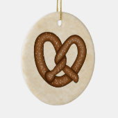 Bretzel mit Beige Bkgd Ornament (Rechts)