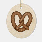 Bretzel mit Beige Bkgd Ornament (Links)