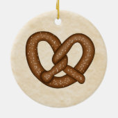 Bretzel mit Beige Bkgd Ornament (Hinten)