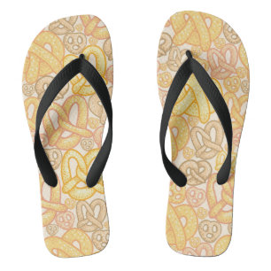 Bretzel-Muster Badesandalen
