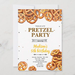 Bretzel-Party-Einladung  Einladung