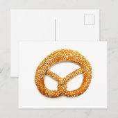 Bretzel Postkarte (Vorne/Hinten)