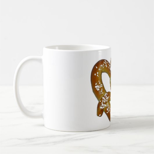 Bretzel-Tasse Kaffeetasse (Links)