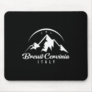 Breuil-cervinia Italien Skigebiet Snowboardi Mousepad
