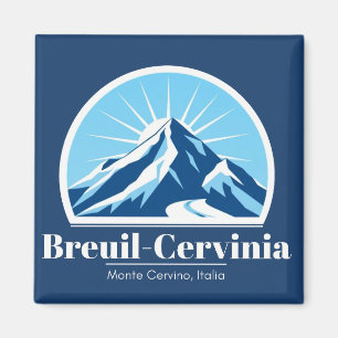 Breuil-Cervinia Monte Cervino italy Souvenir Magnet