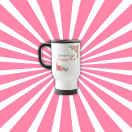 Breuse to go Energy Flow Floral Travel Coffee Mug Reisebecher