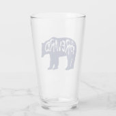 Brevard North Carolina Bear Glas (Rückseite)