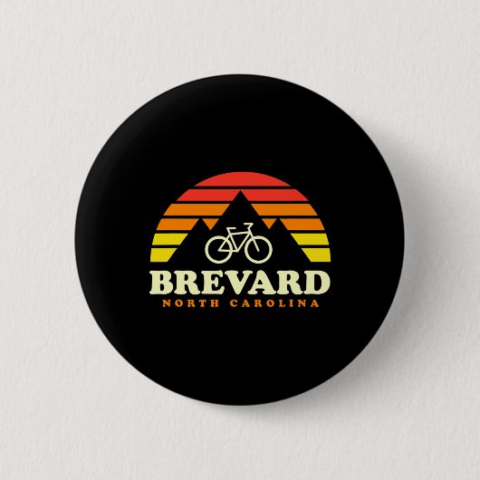 Brevard North Carolina Mountainbike-Trails  Button (Vorderseite)