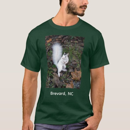 Brevard White Squirrel - Long Sleeved T-Shirt (Vorderseite)